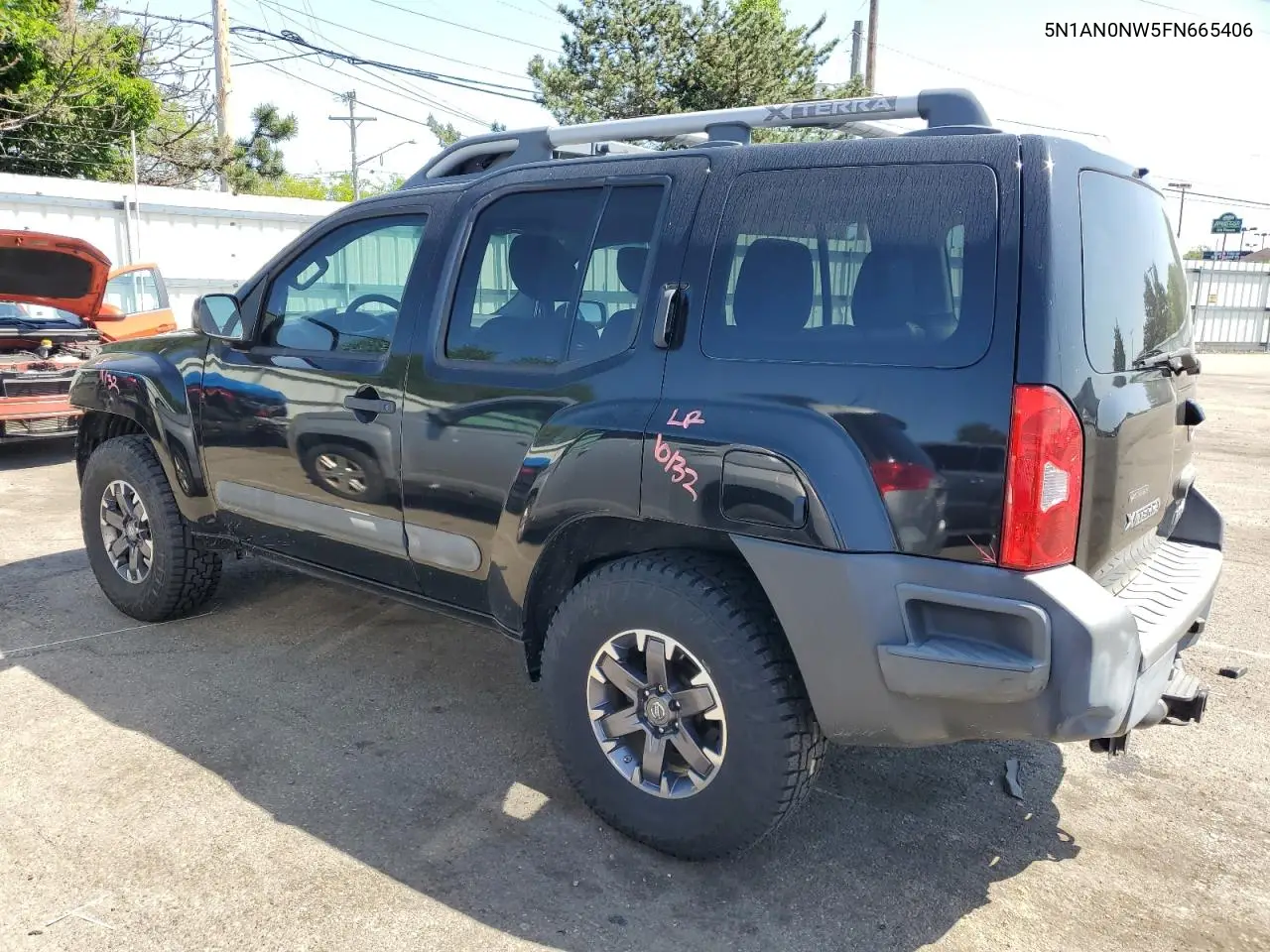2015 Nissan Xterra X VIN: 5N1AN0NW5FN665406 Lot: 56505125