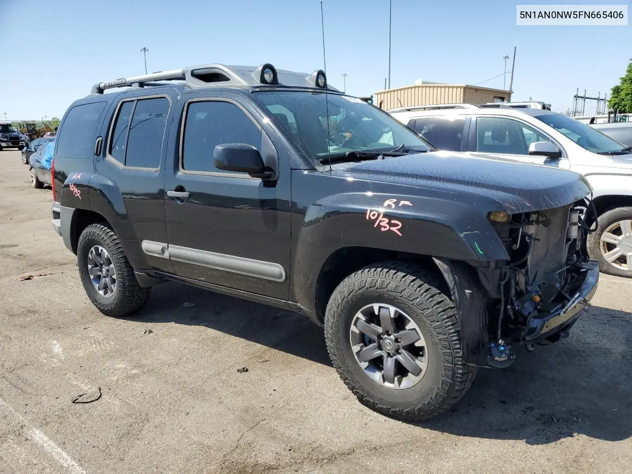 2015 Nissan Xterra X VIN: 5N1AN0NW5FN665406 Lot: 56505125