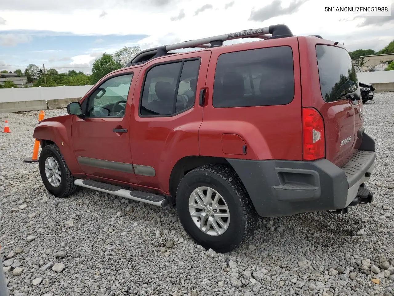 2015 Nissan Xterra X VIN: 5N1AN0NU7FN651988 Lot: 56578635