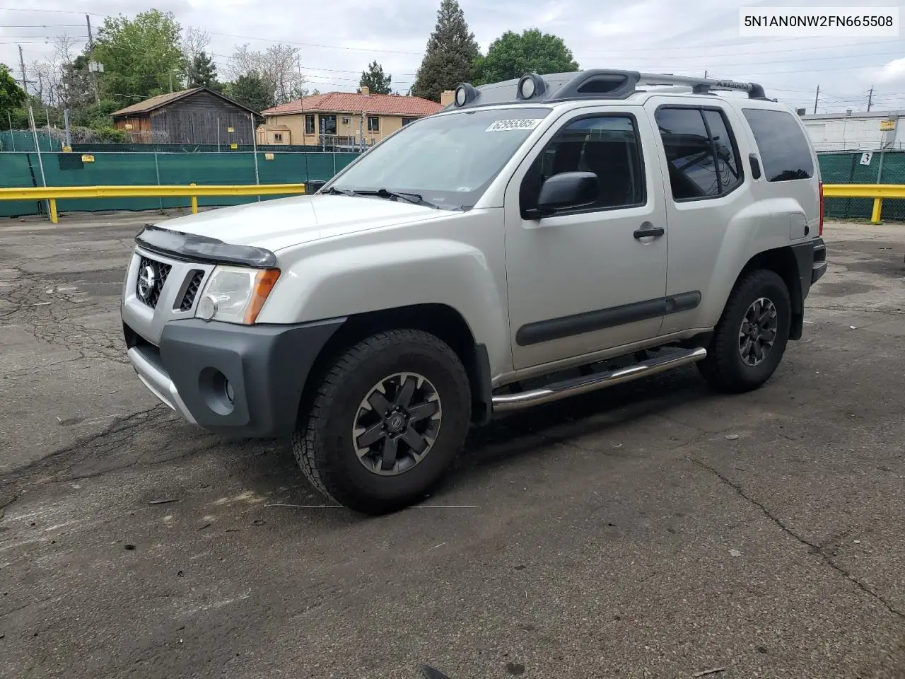 2015 Nissan Xterra X VIN: 5N1AN0NW2FN665508 Lot: 62955385