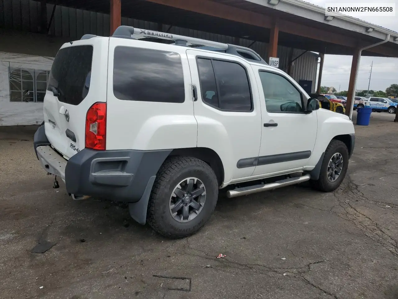 2015 Nissan Xterra X VIN: 5N1AN0NW2FN665508 Lot: 62955385