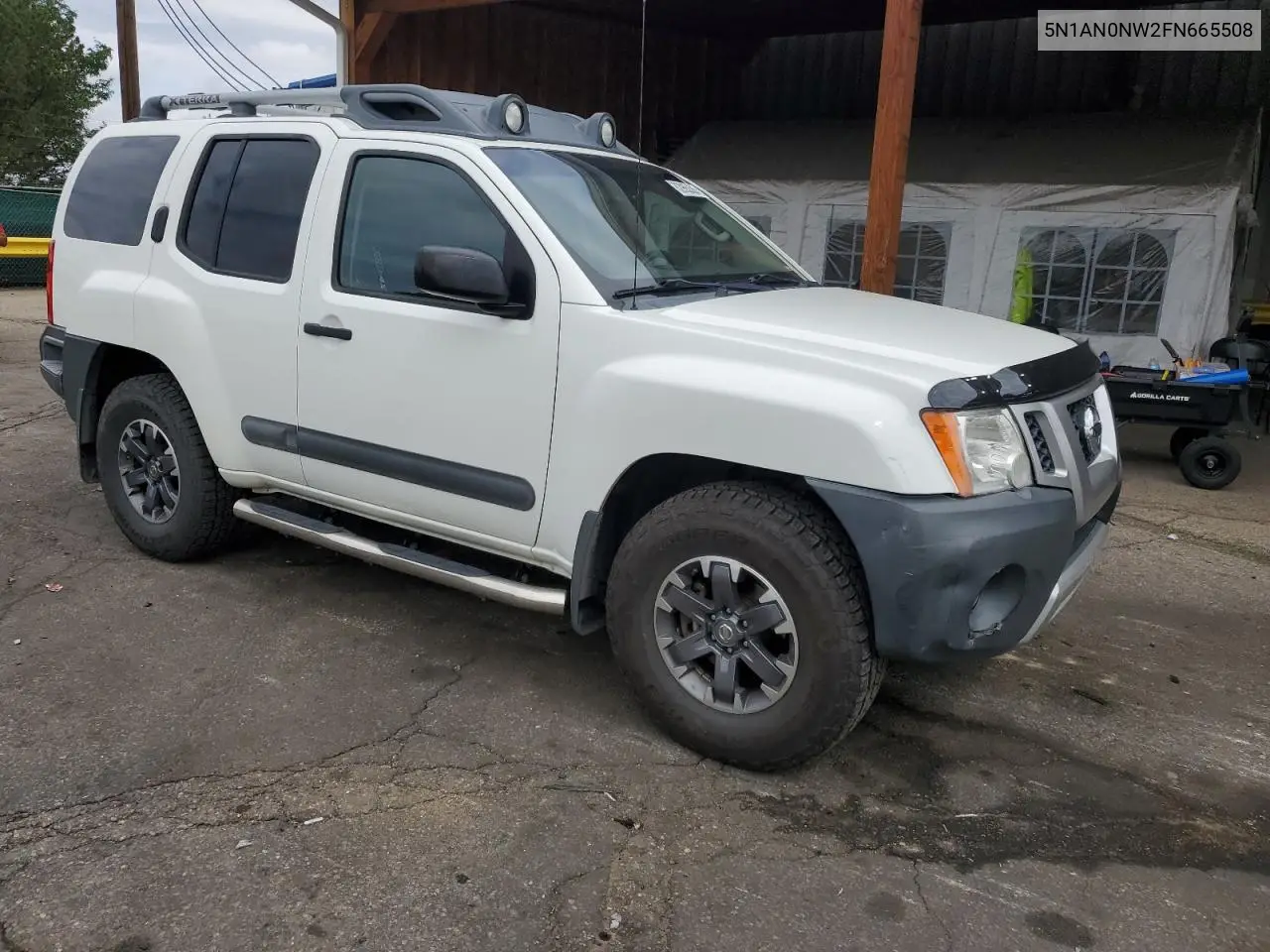 2015 Nissan Xterra X VIN: 5N1AN0NW2FN665508 Lot: 62955385