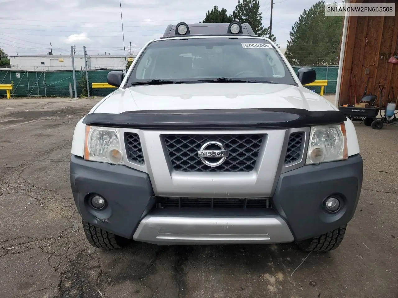 2015 Nissan Xterra X VIN: 5N1AN0NW2FN665508 Lot: 62955385