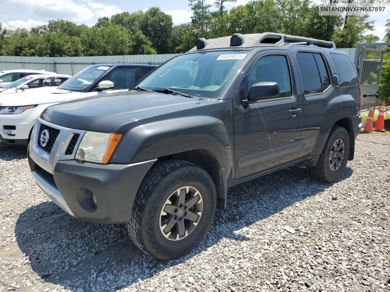 2015 Nissan Xterra X VIN: 5N1AN0NWXFN657897 Lot: 64659025