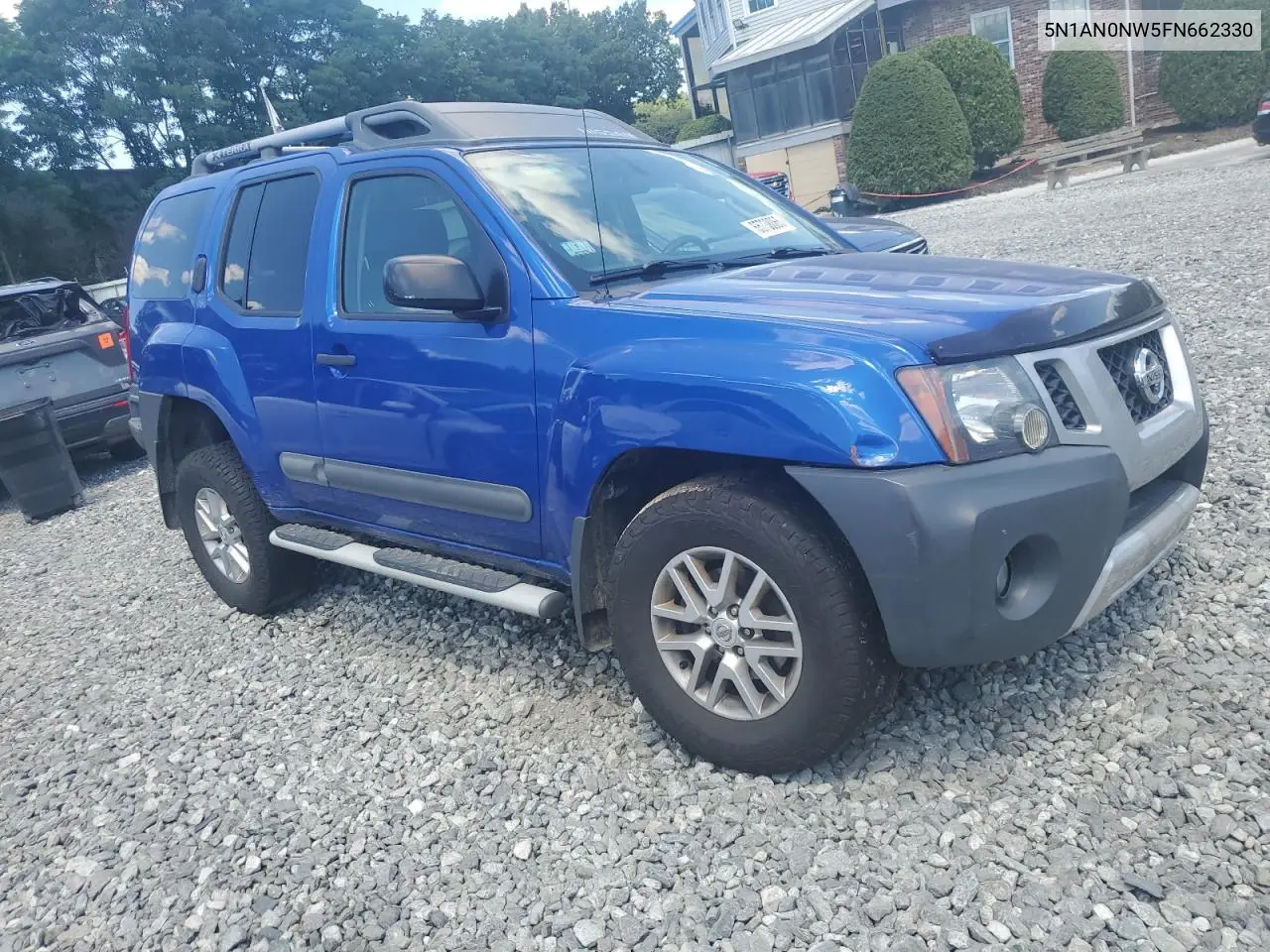 2015 Nissan Xterra X VIN: 5N1AN0NW5FN662330 Lot: 65738065