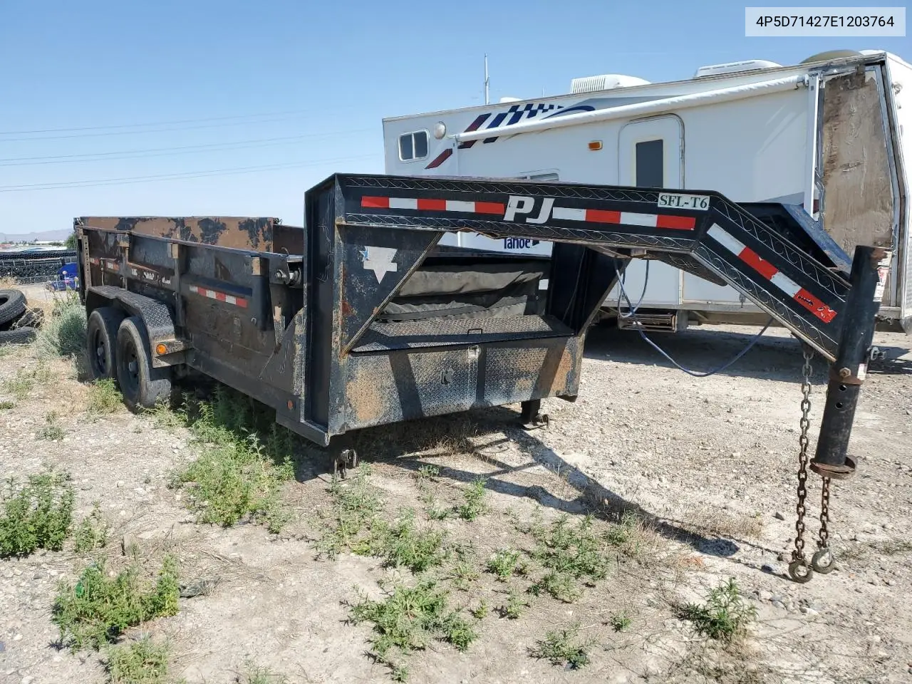 2014 Pj Trailer VIN: 4P5D71427E1203764 Lot: 61862495