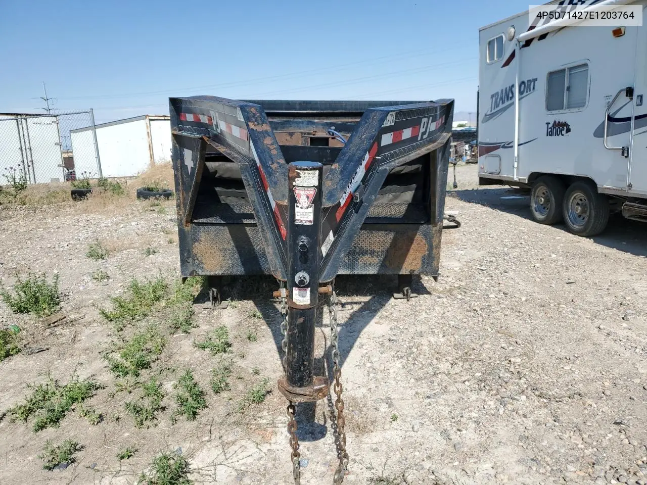 2014 Pj Trailer VIN: 4P5D71427E1203764 Lot: 61862495