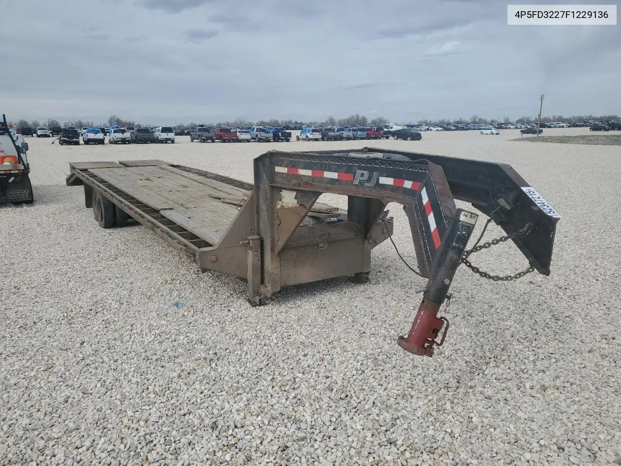 2015 Pj Equipment Trailer VIN: 4P5FD3227F1229136 Lot: 52347215