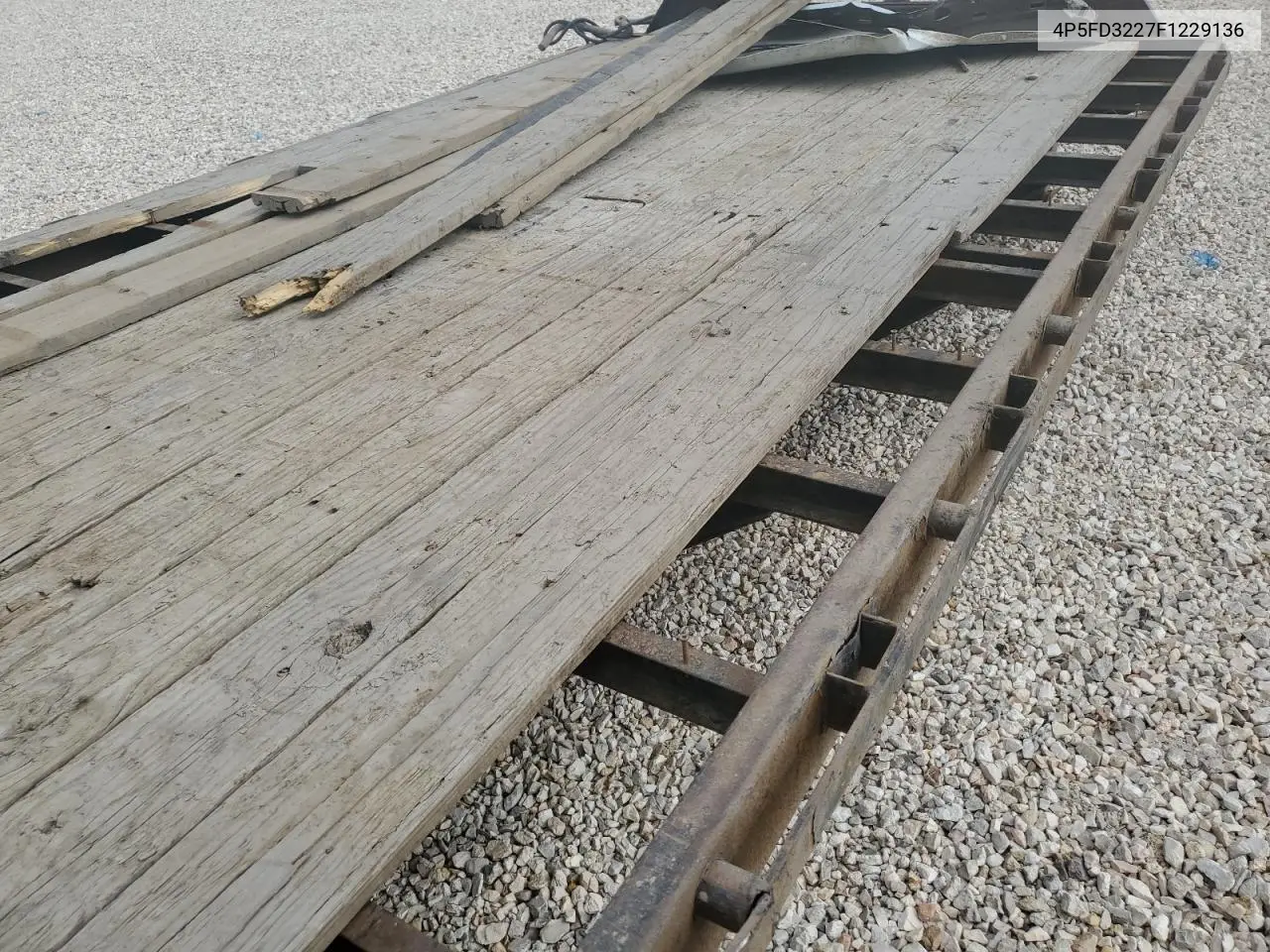 2015 Pj Equipment Trailer VIN: 4P5FD3227F1229136 Lot: 52347215