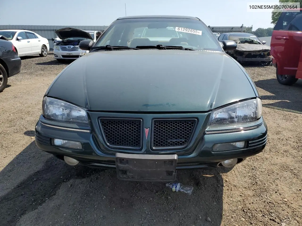 1995 Pontiac Grand Am Se VIN: 1G2NE55M3SC707664 Lot: 61292655
