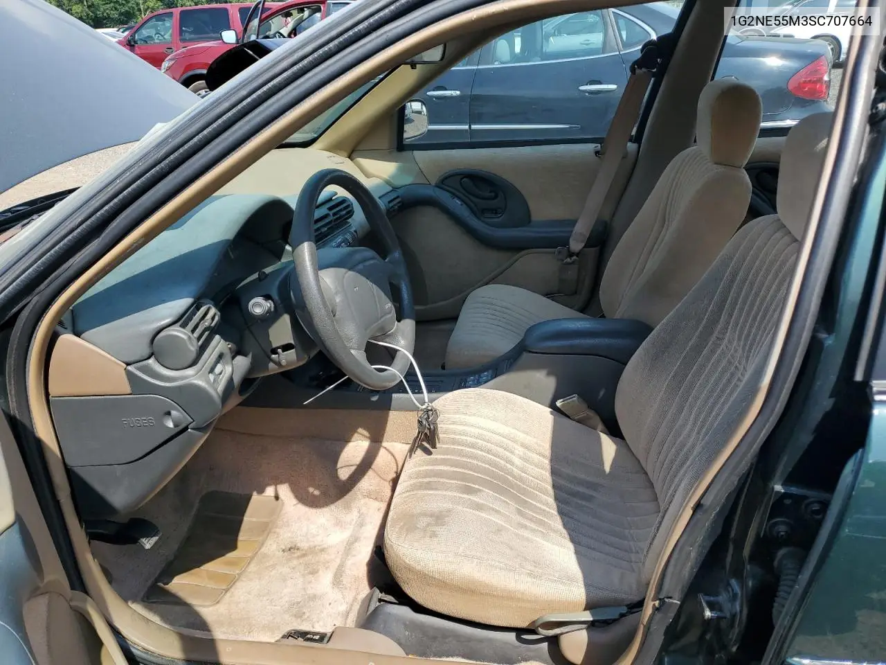 1995 Pontiac Grand Am Se VIN: 1G2NE55M3SC707664 Lot: 61292655