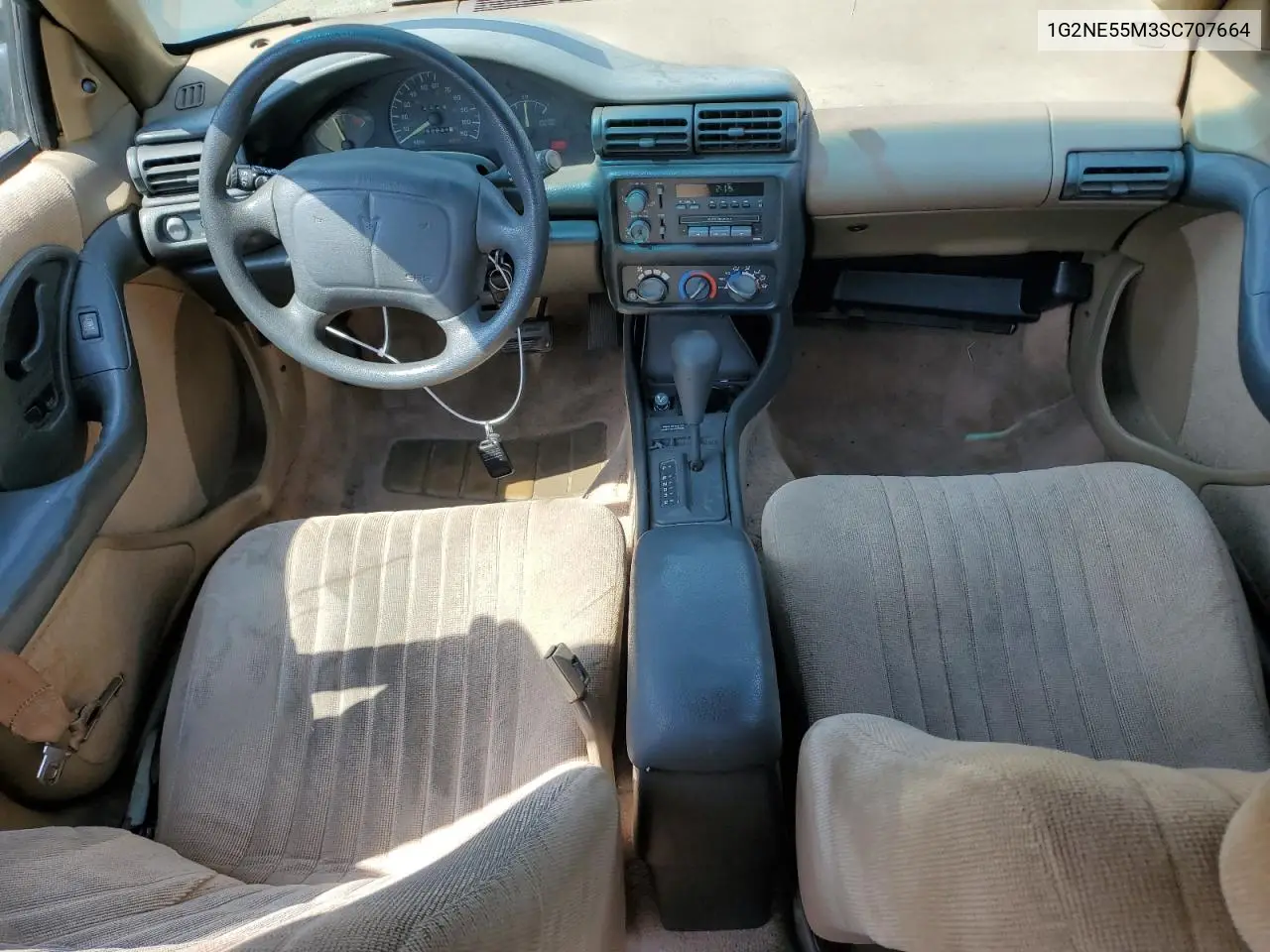 1995 Pontiac Grand Am Se VIN: 1G2NE55M3SC707664 Lot: 61292655