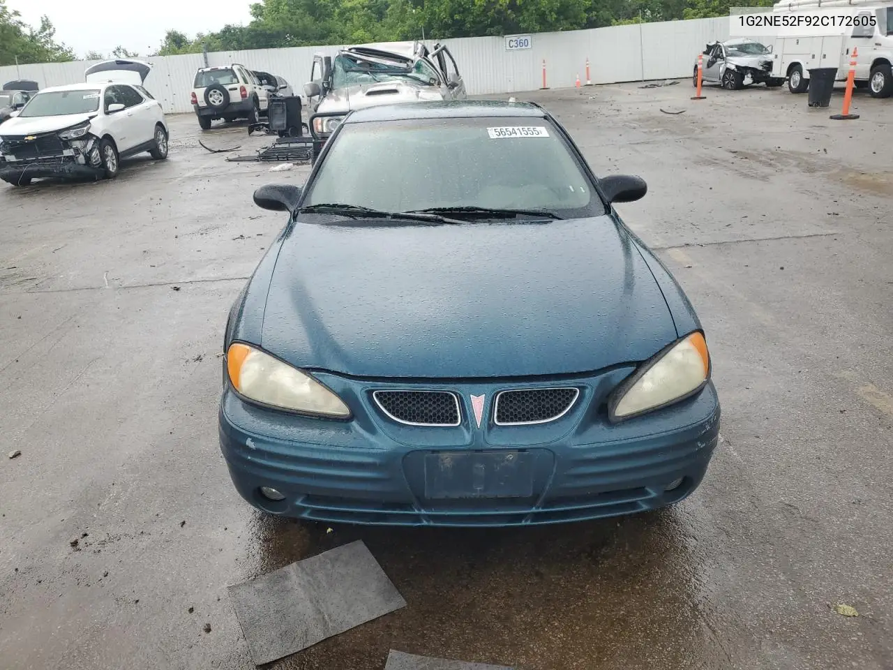 2002 Pontiac Grand Am Se VIN: 1G2NE52F92C172605 Lot: 56541555