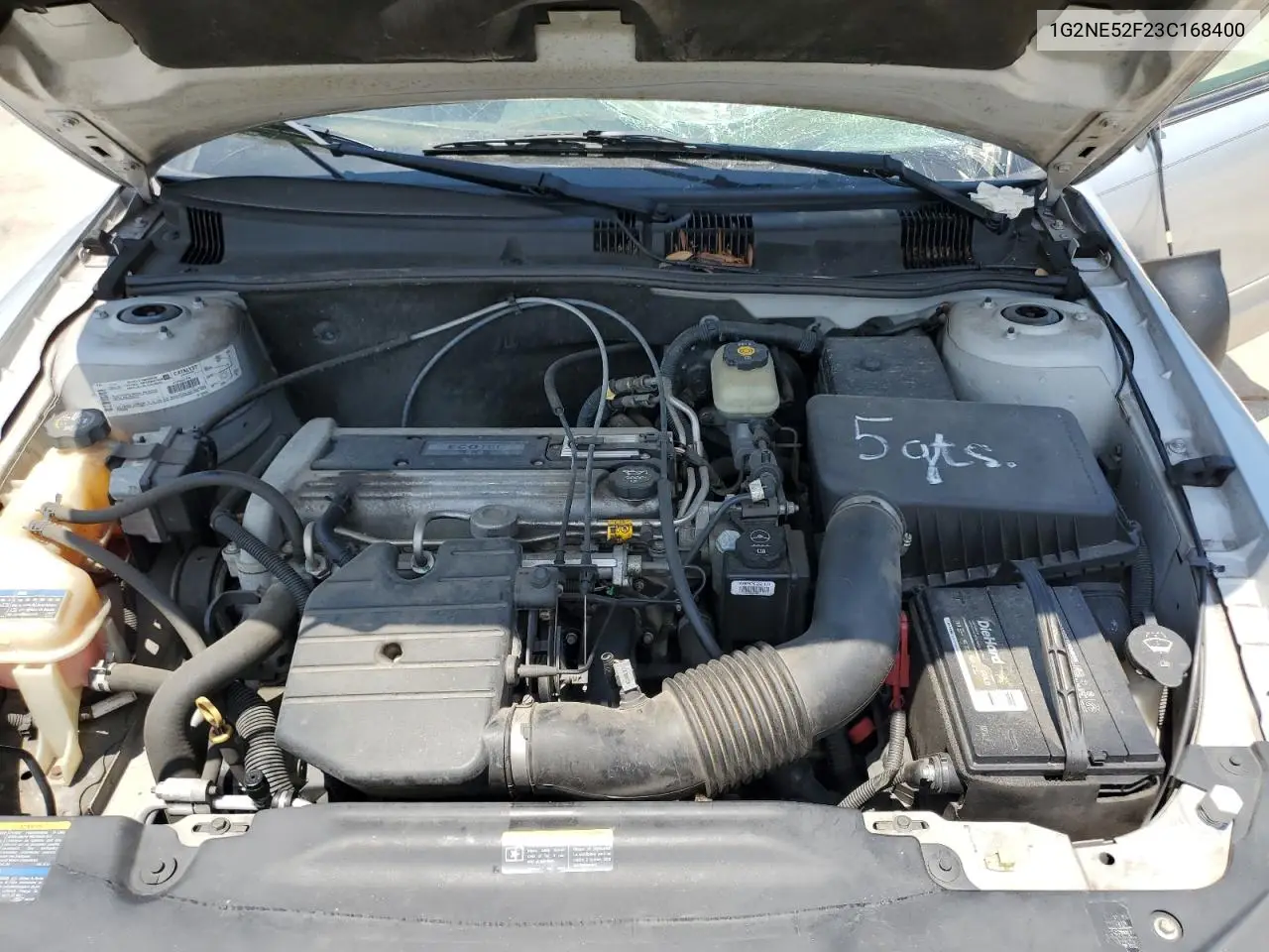 2003 Pontiac Grand Am Se VIN: 1G2NE52F23C168400 Lot: 61980055