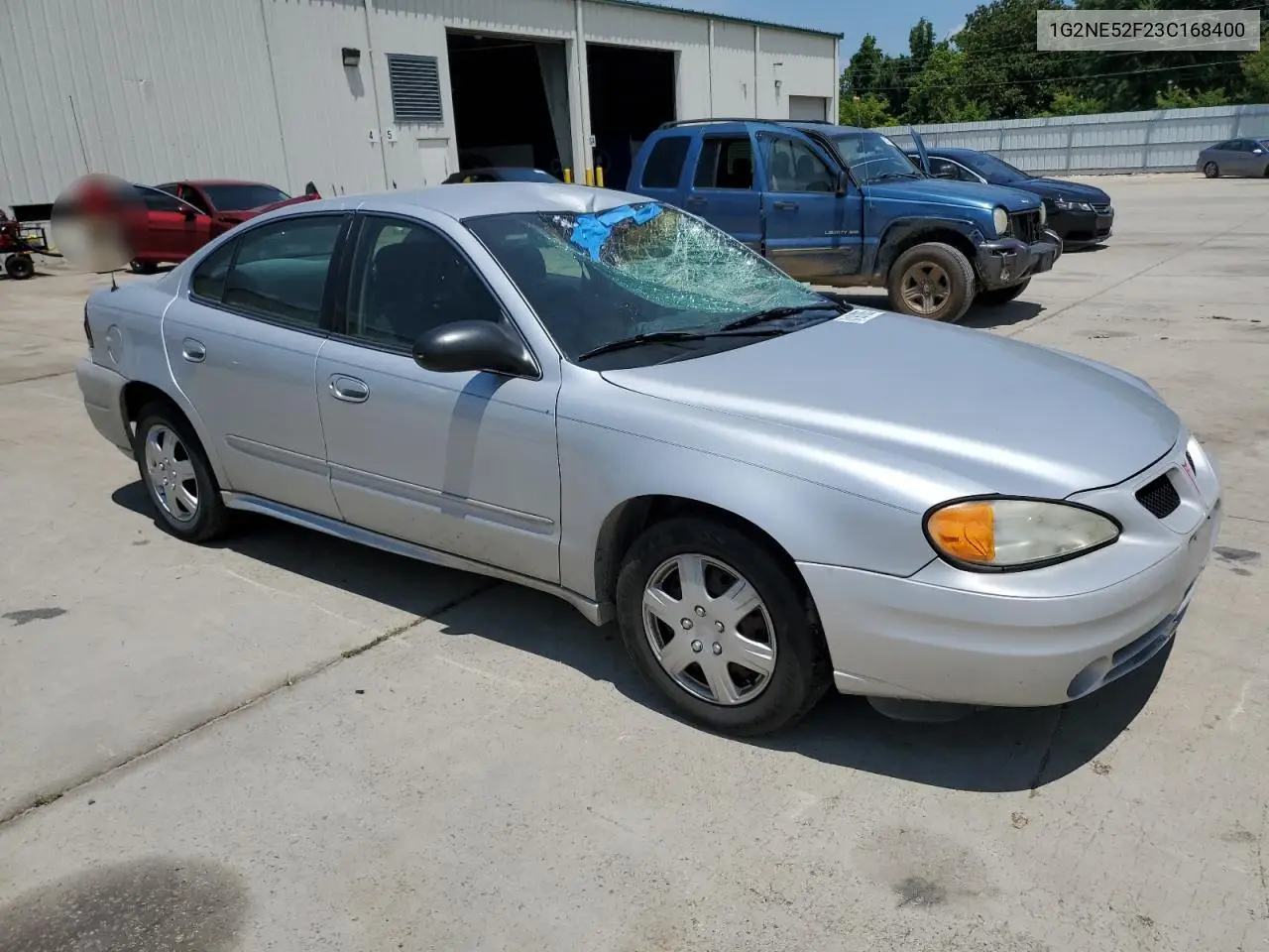 2003 Pontiac Grand Am Se VIN: 1G2NE52F23C168400 Lot: 61980055