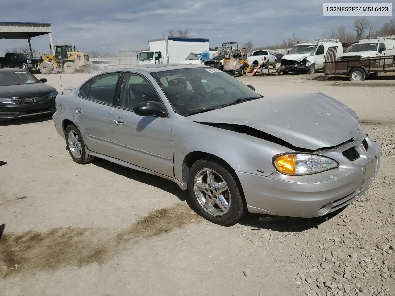 2004 Pontiac Grand Am Se1 VIN: 1G2NF52E24M516423 Lot: 50738105