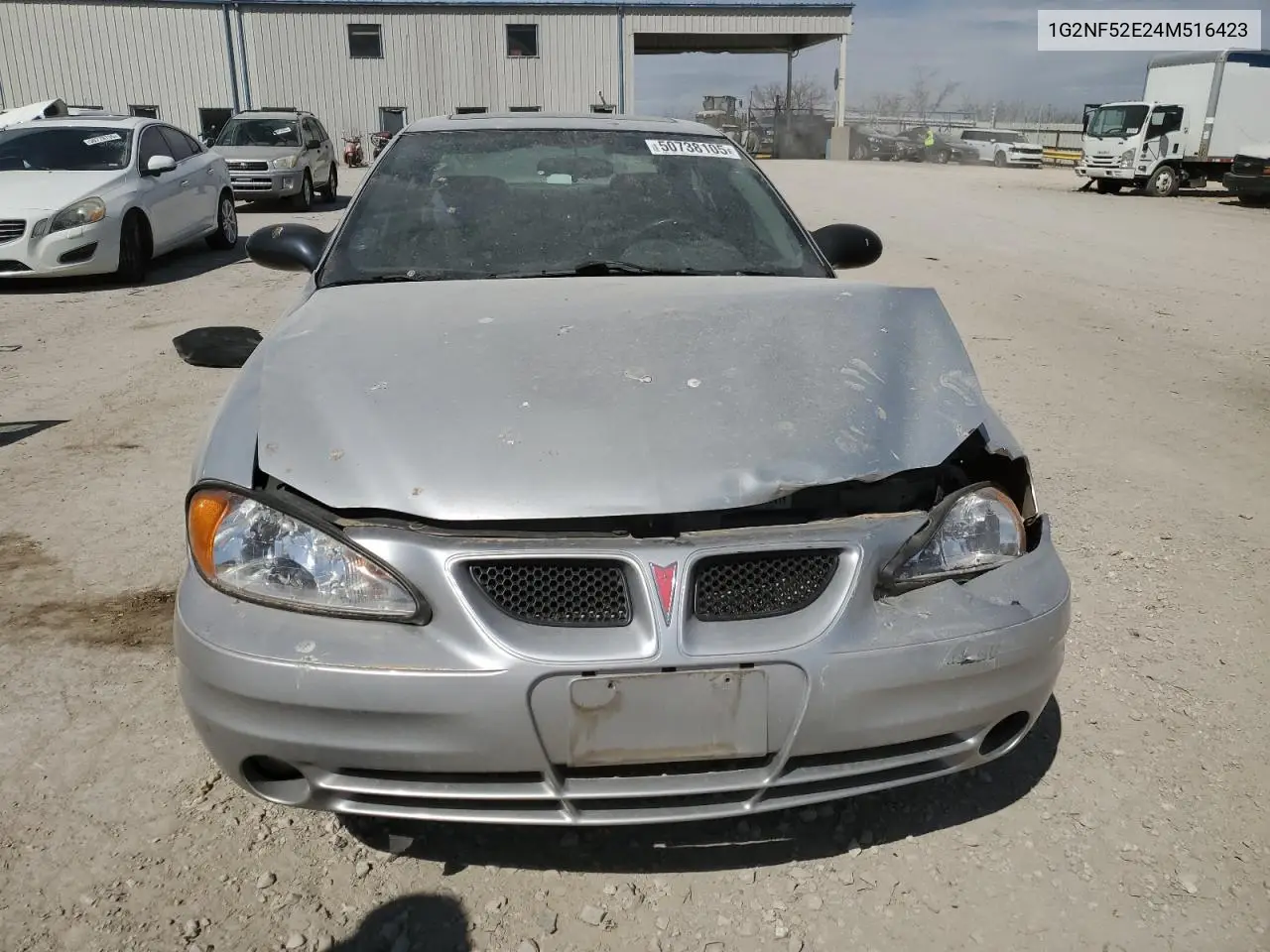 2004 Pontiac Grand Am Se1 VIN: 1G2NF52E24M516423 Lot: 50738105
