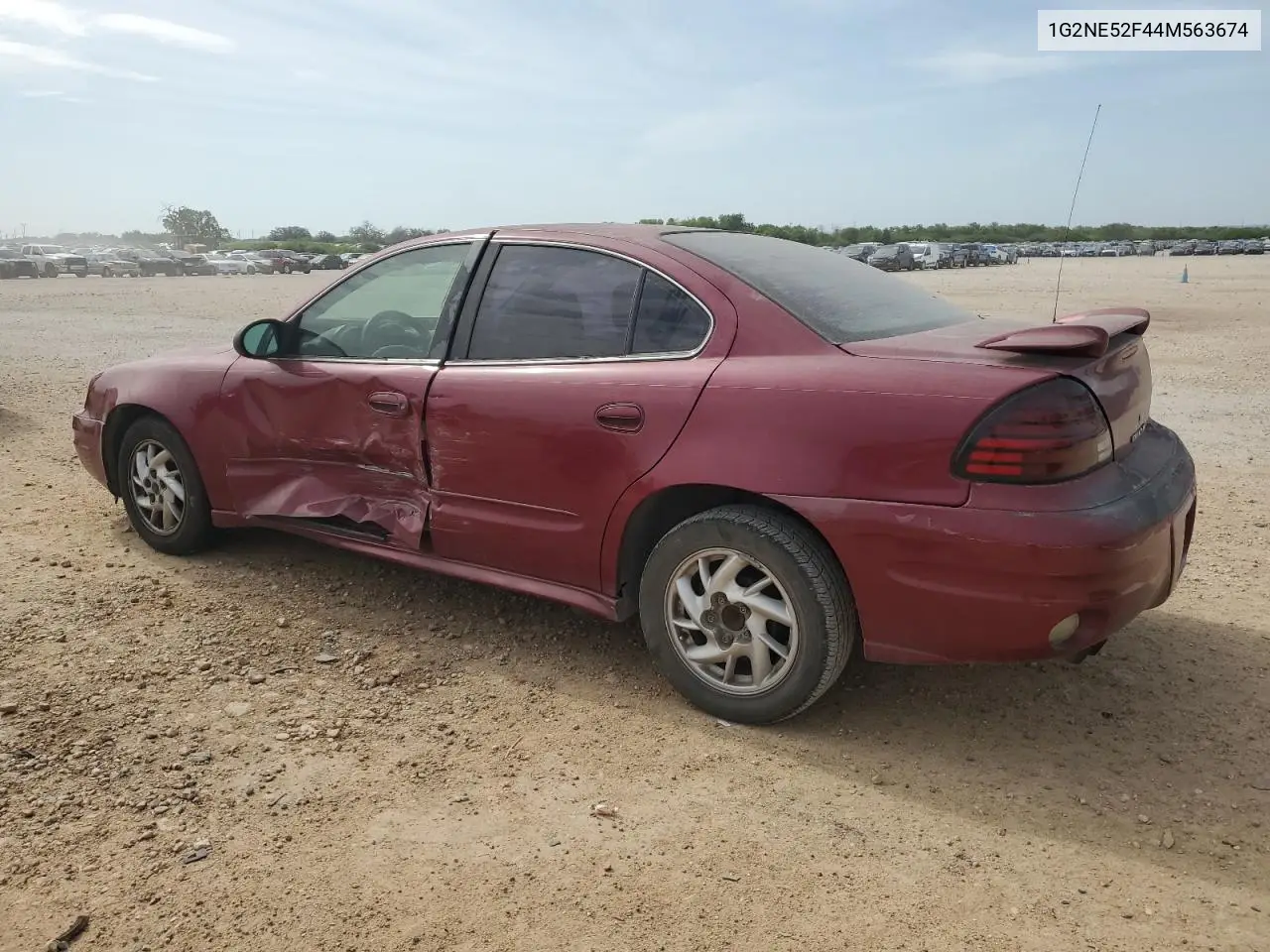 2004 Pontiac Grand Am Se VIN: 1G2NE52F44M563674 Lot: 56692715