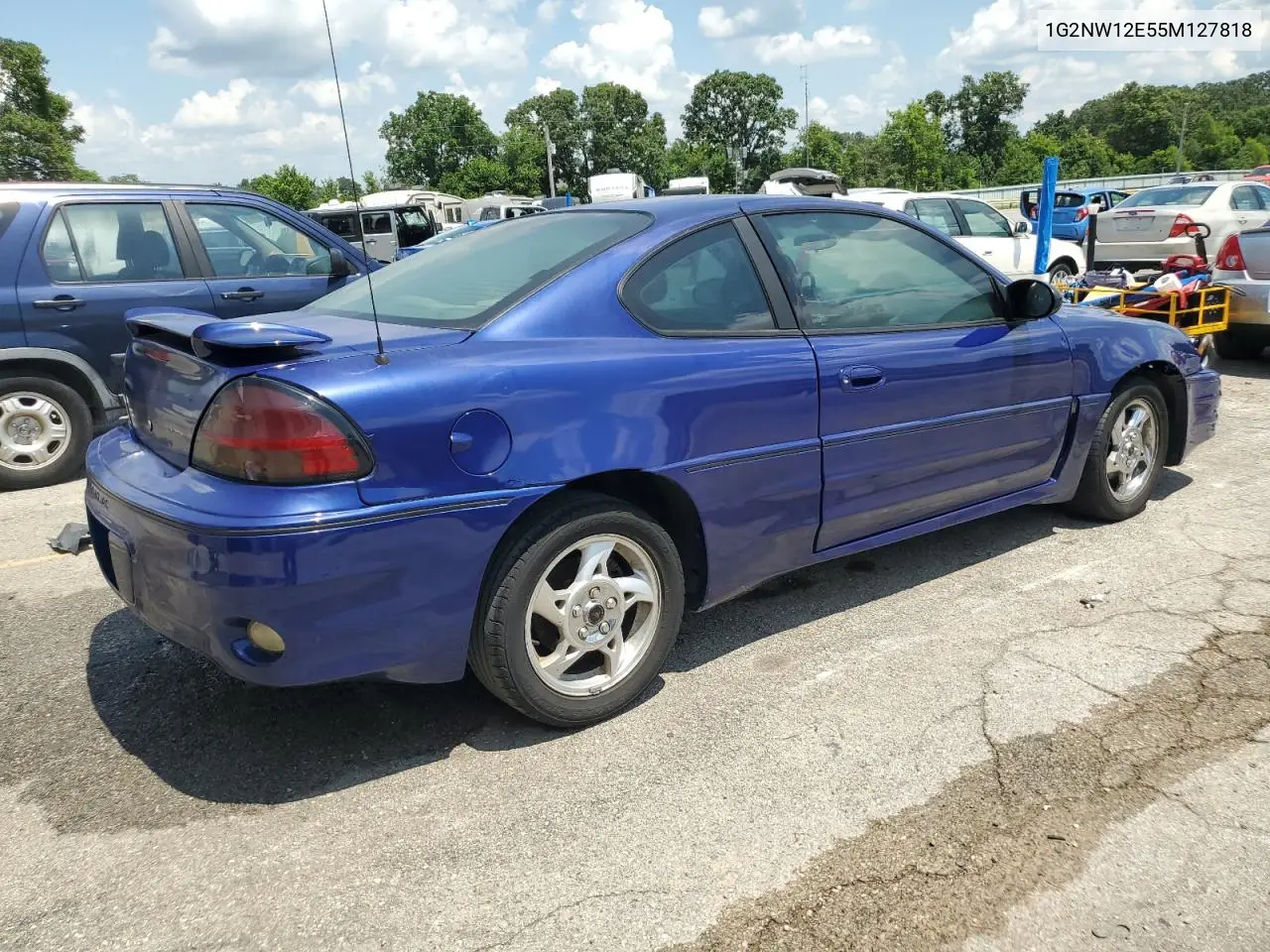 2005 Pontiac Grand Am Gt VIN: 1G2NW12E55M127818 Lot: 62183305