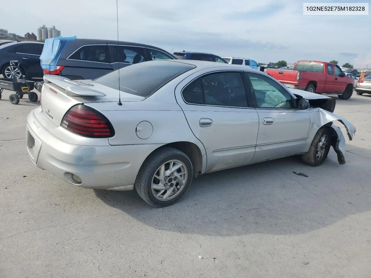 2005 Pontiac Grand Am Se VIN: 1G2NE52E75M182328 Lot: 62191035