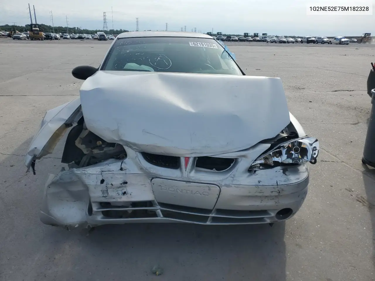 2005 Pontiac Grand Am Se VIN: 1G2NE52E75M182328 Lot: 62191035