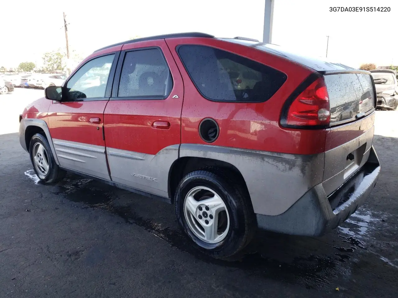 2001 Pontiac Aztek VIN: 3G7DA03E91S514220 Lot: 52627195