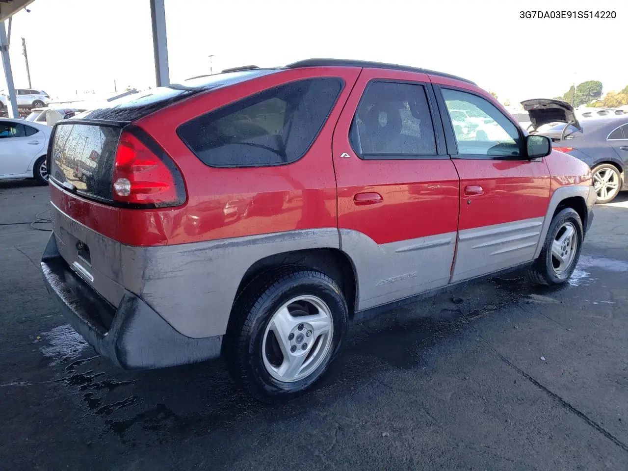 2001 Pontiac Aztek VIN: 3G7DA03E91S514220 Lot: 52627195