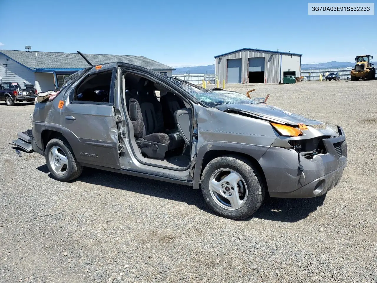 2001 Pontiac Aztek VIN: 3G7DA03E91S532233 Lot: 57128595