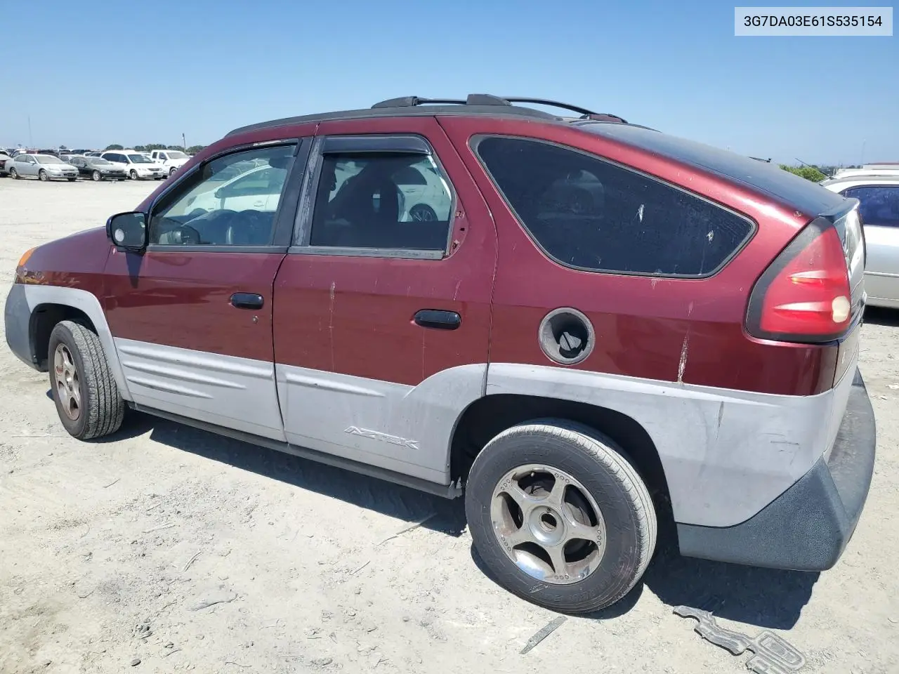 2001 Pontiac Aztek VIN: 3G7DA03E61S535154 Lot: 64873595