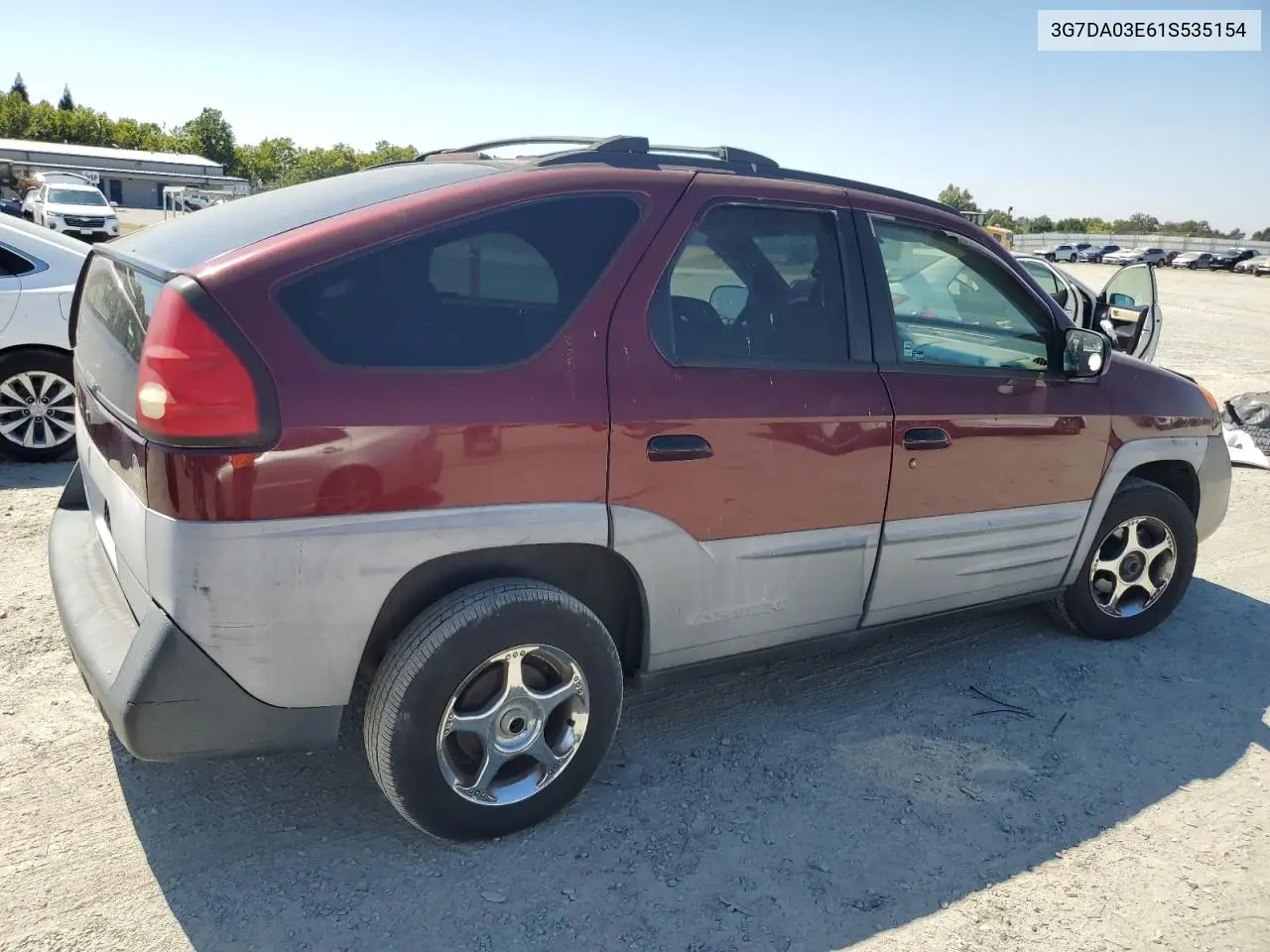 2001 Pontiac Aztek VIN: 3G7DA03E61S535154 Lot: 64873595