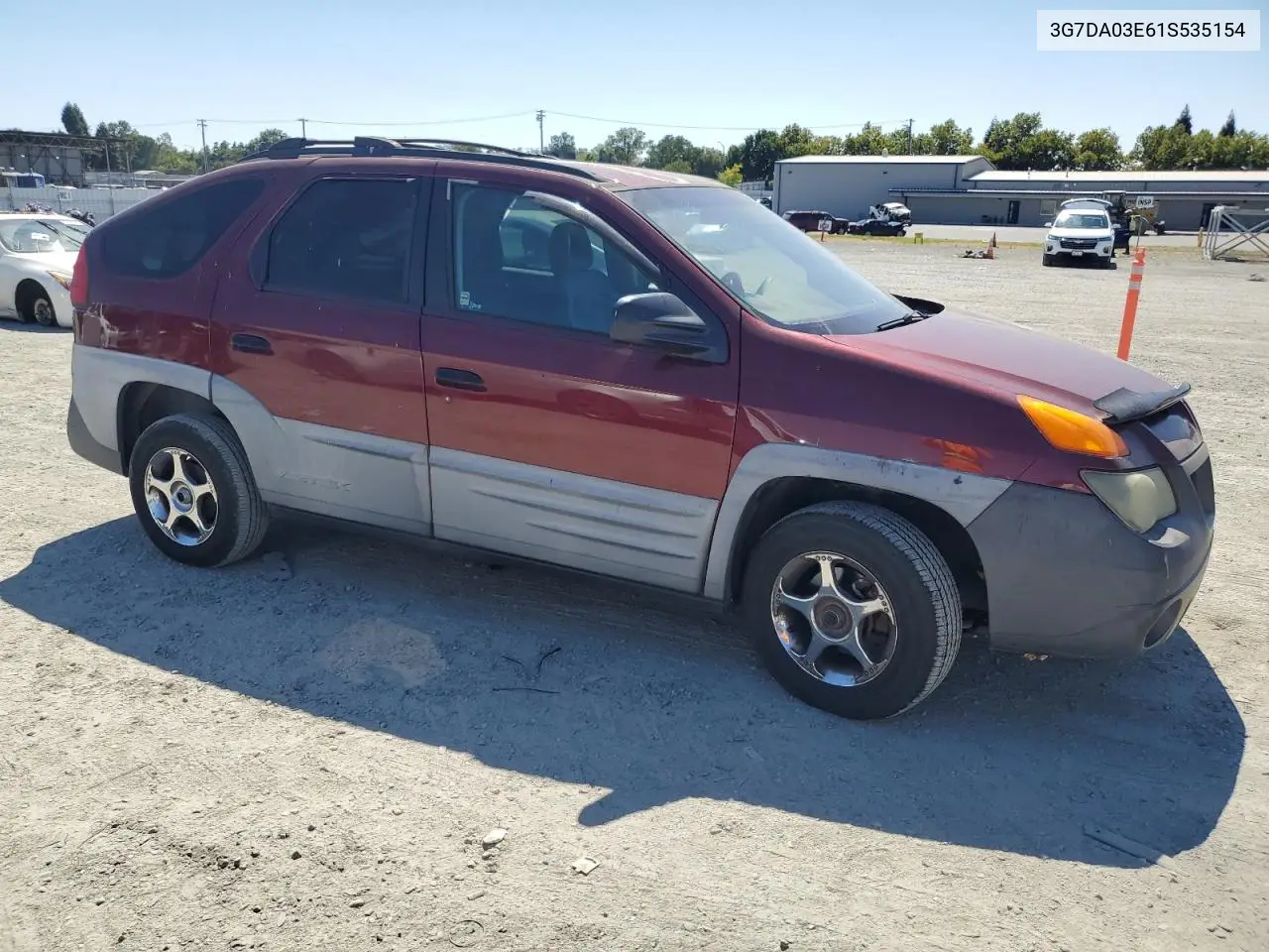 2001 Pontiac Aztek VIN: 3G7DA03E61S535154 Lot: 64873595