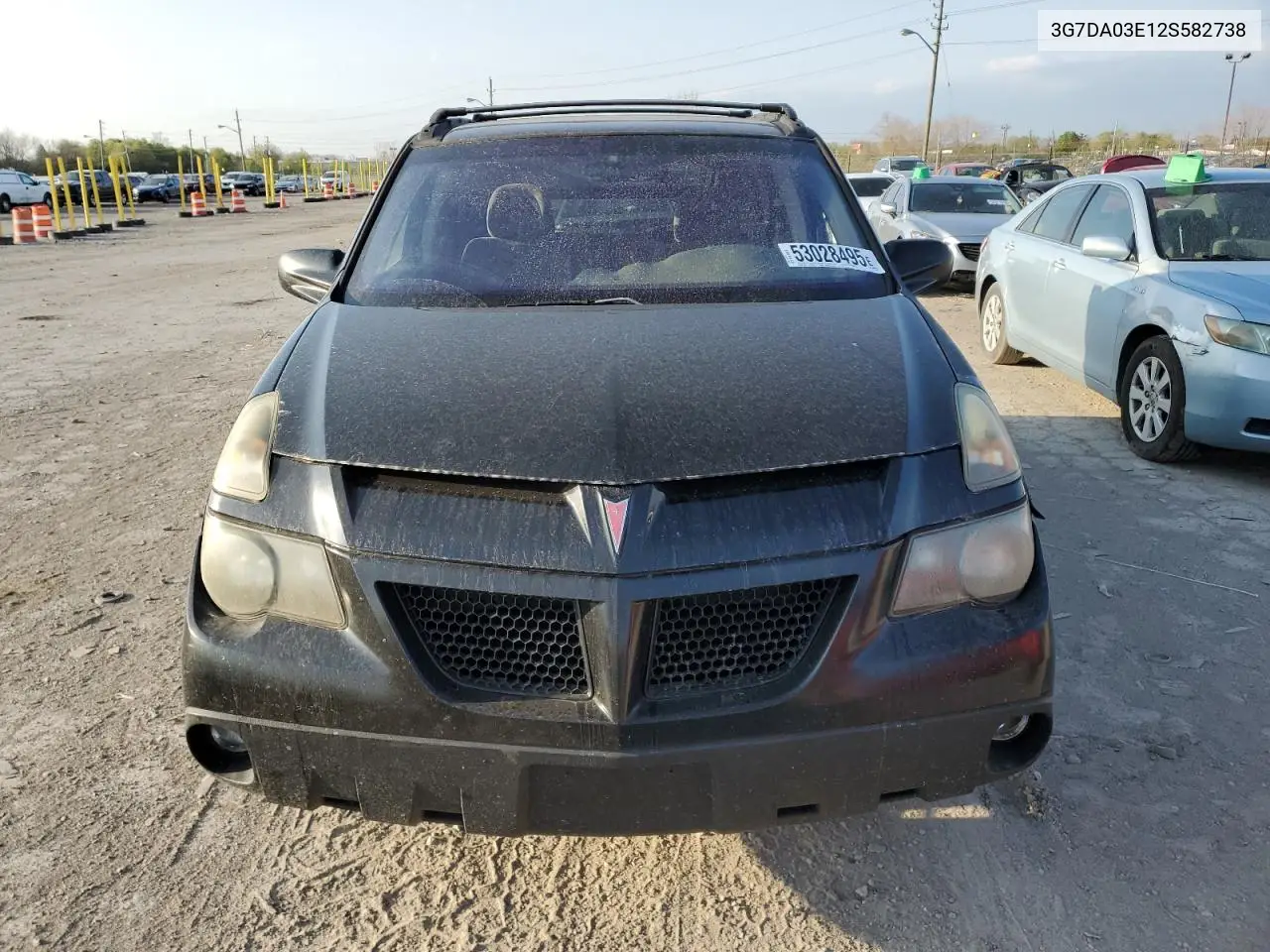 2002 Pontiac Aztek VIN: 3G7DA03E12S582738 Lot: 53028495