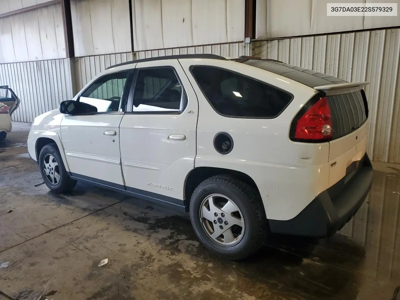 2002 Pontiac Aztek VIN: 3G7DA03E22S579329 Lot: 65189985