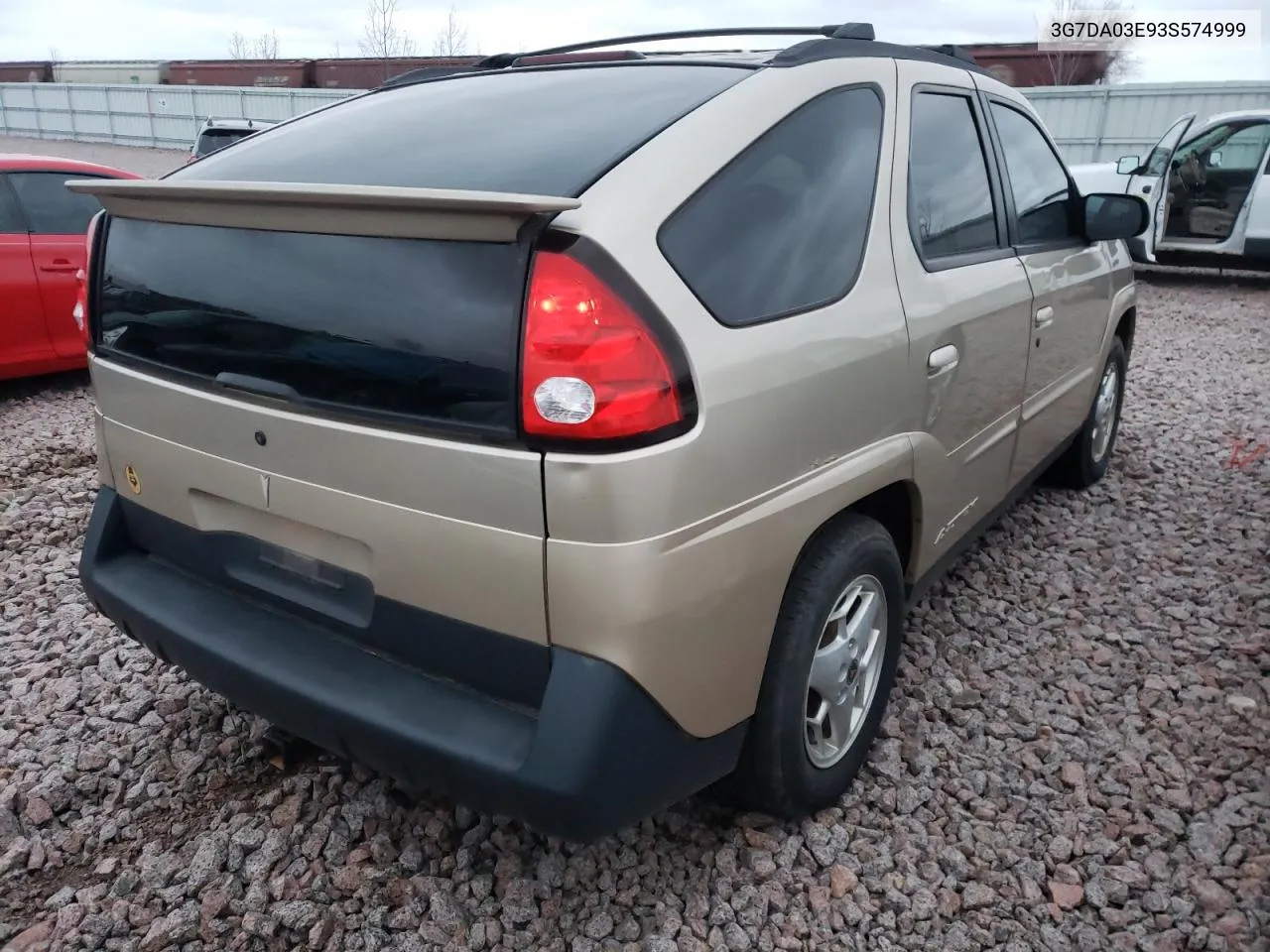 2003 Pontiac Aztek VIN: 3G7DA03E93S574999 Lot: 59435092