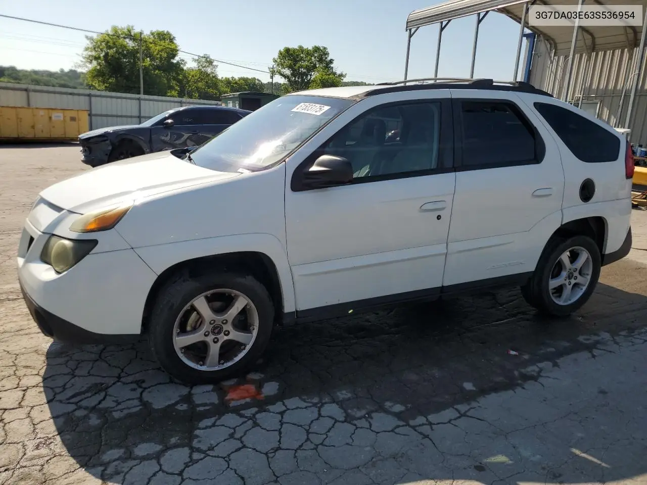 2003 Pontiac Aztek VIN: 3G7DA03E63S536954 Lot: 61583175