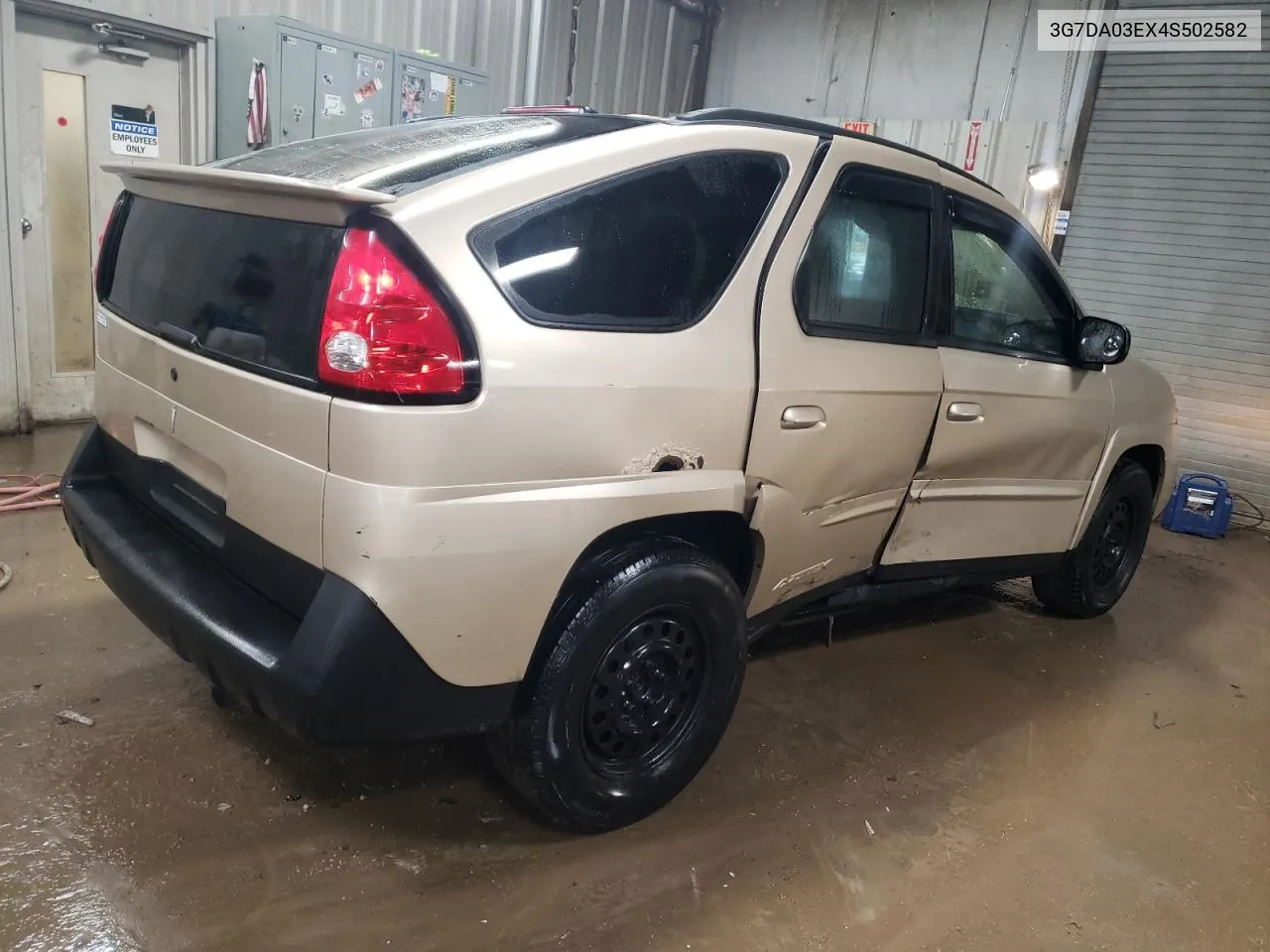 2004 Pontiac Aztek VIN: 3G7DA03EX4S502582 Lot: 43582415