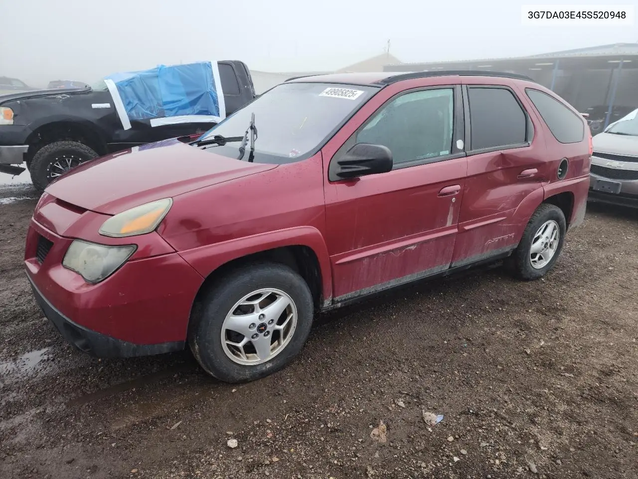 2005 Pontiac Aztek VIN: 3G7DA03E45S520948 Lot: 49905825