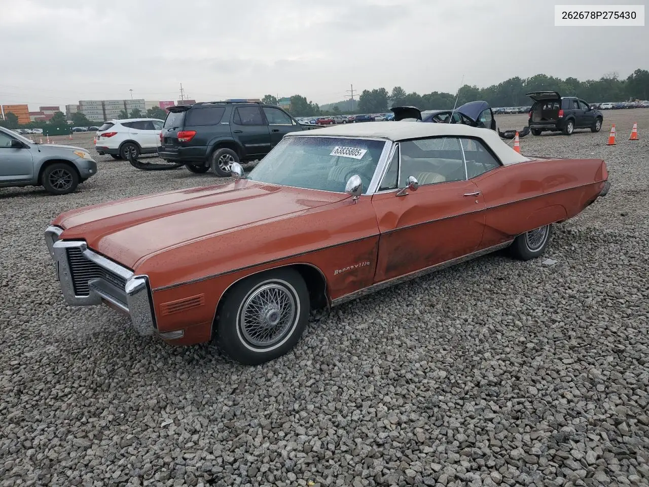 1968 Pontiac Bonneville VIN: 262678P275430 Lot: 63835805