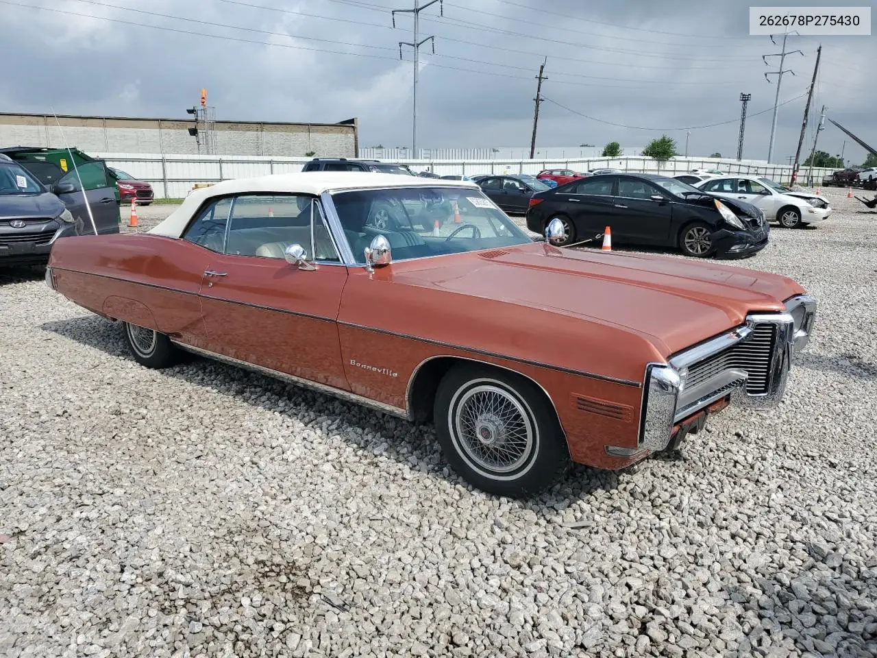 1968 Pontiac Bonneville VIN: 262678P275430 Lot: 63835805