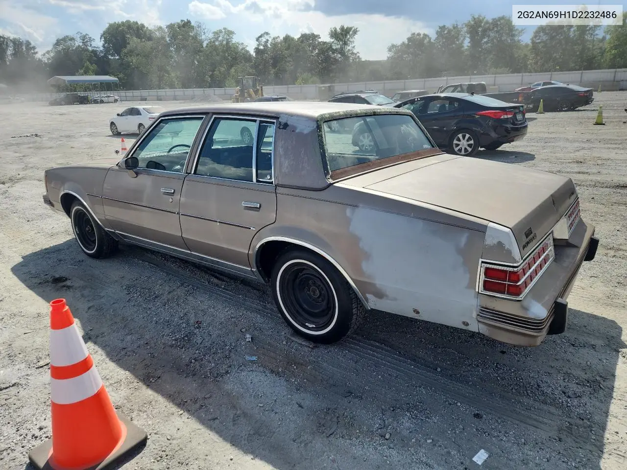 1983 Pontiac Bonneville VIN: 2G2AN69H1D2232486 Lot: 65006005