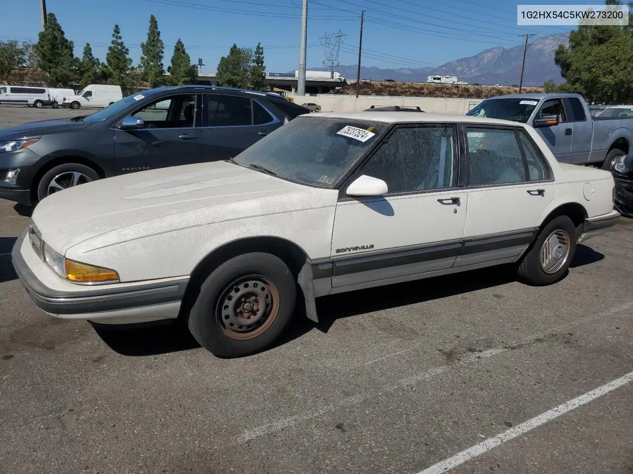 1989 Pontiac Bonneville Le VIN: 1G2HX54C5KW273200 Lot: 75237524