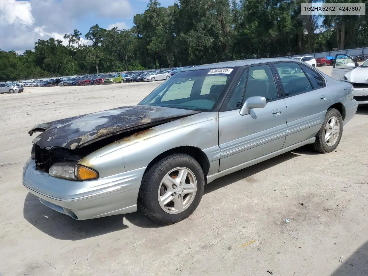 1996 Pontiac Bonneville Se VIN: 1G2HX52K2T4247807 Lot: 63835225