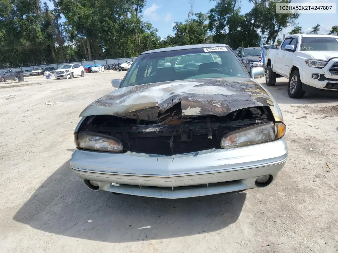 1996 Pontiac Bonneville Se VIN: 1G2HX52K2T4247807 Lot: 63835225