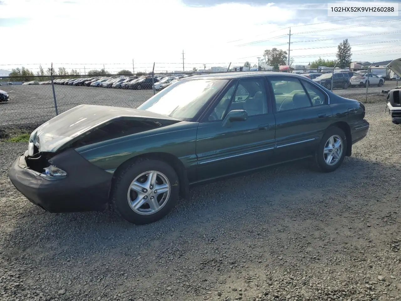1997 Pontiac Bonneville Se VIN: 1G2HX52K9VH260288 Lot: 55949665