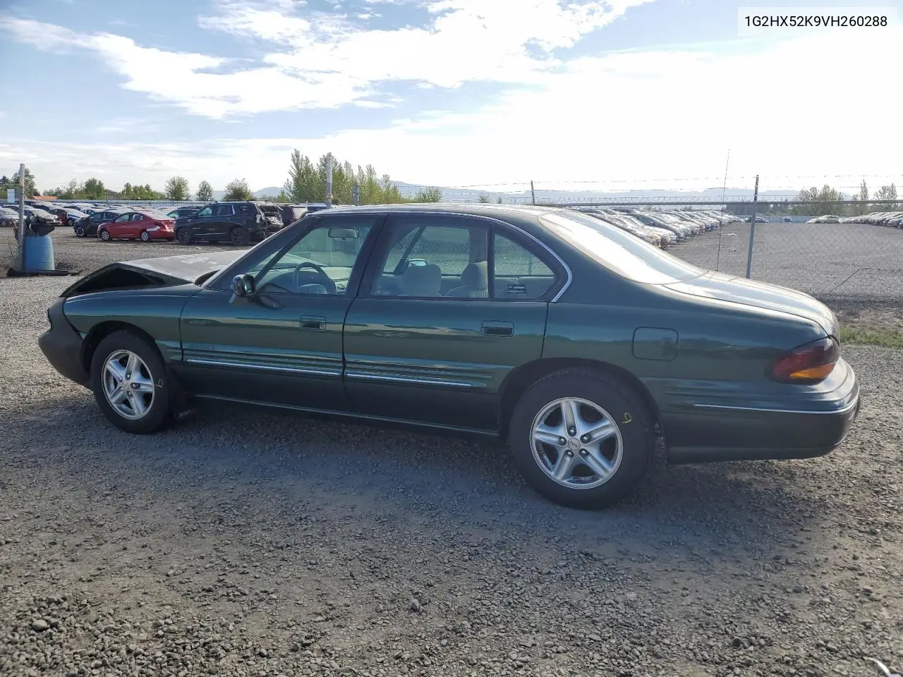 1997 Pontiac Bonneville Se VIN: 1G2HX52K9VH260288 Lot: 55949665