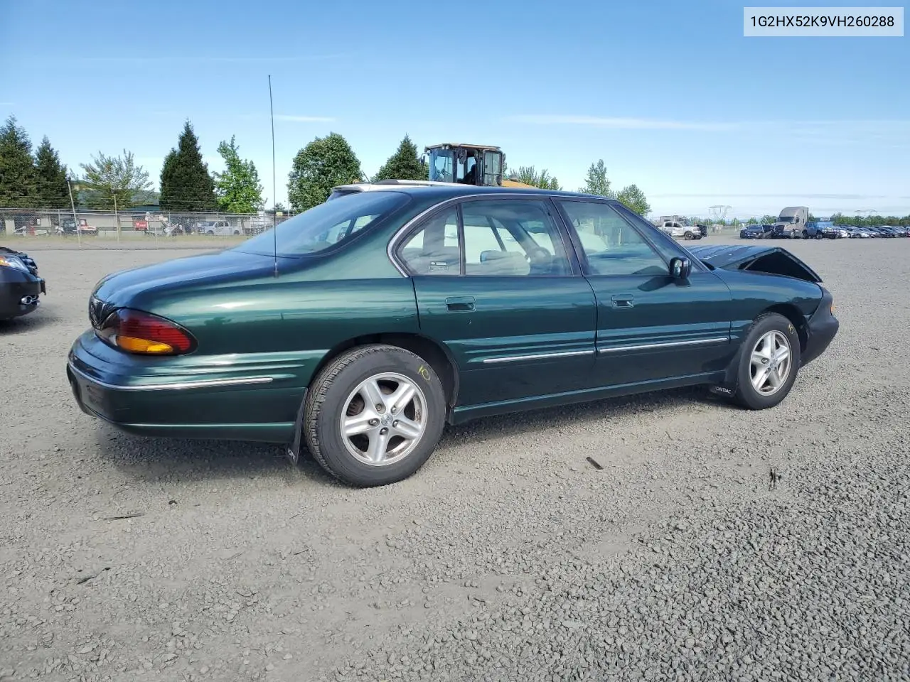 1997 Pontiac Bonneville Se VIN: 1G2HX52K9VH260288 Lot: 55949665