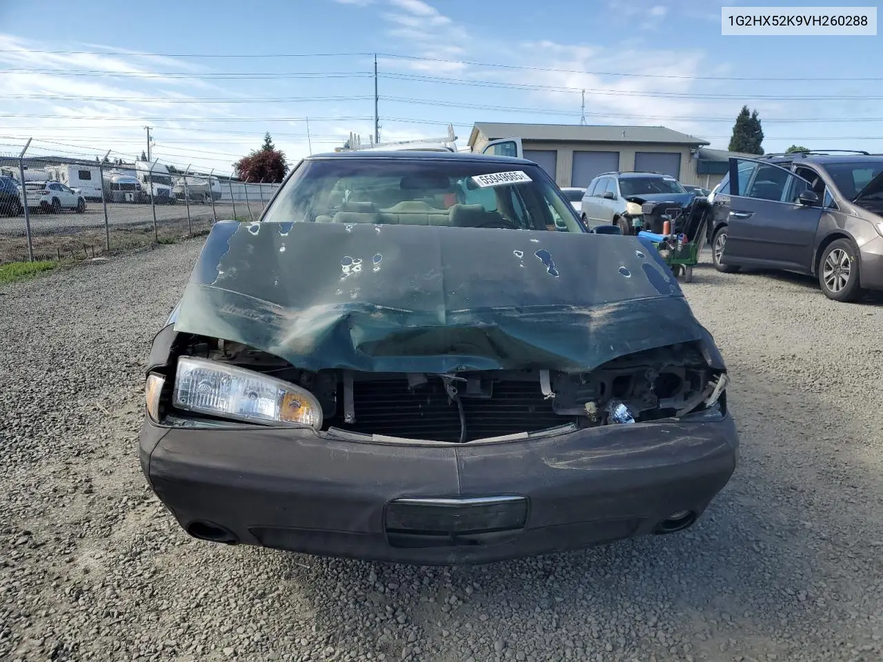 1997 Pontiac Bonneville Se VIN: 1G2HX52K9VH260288 Lot: 55949665