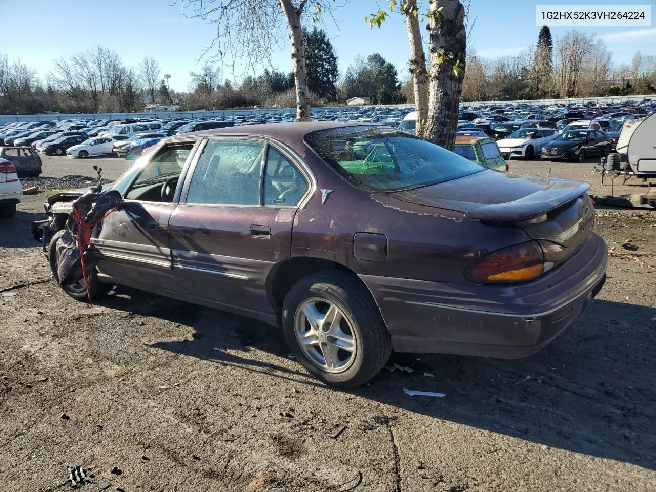 1997 Pontiac Bonneville Se VIN: 1G2HX52K3VH264224 Lot: 88095495