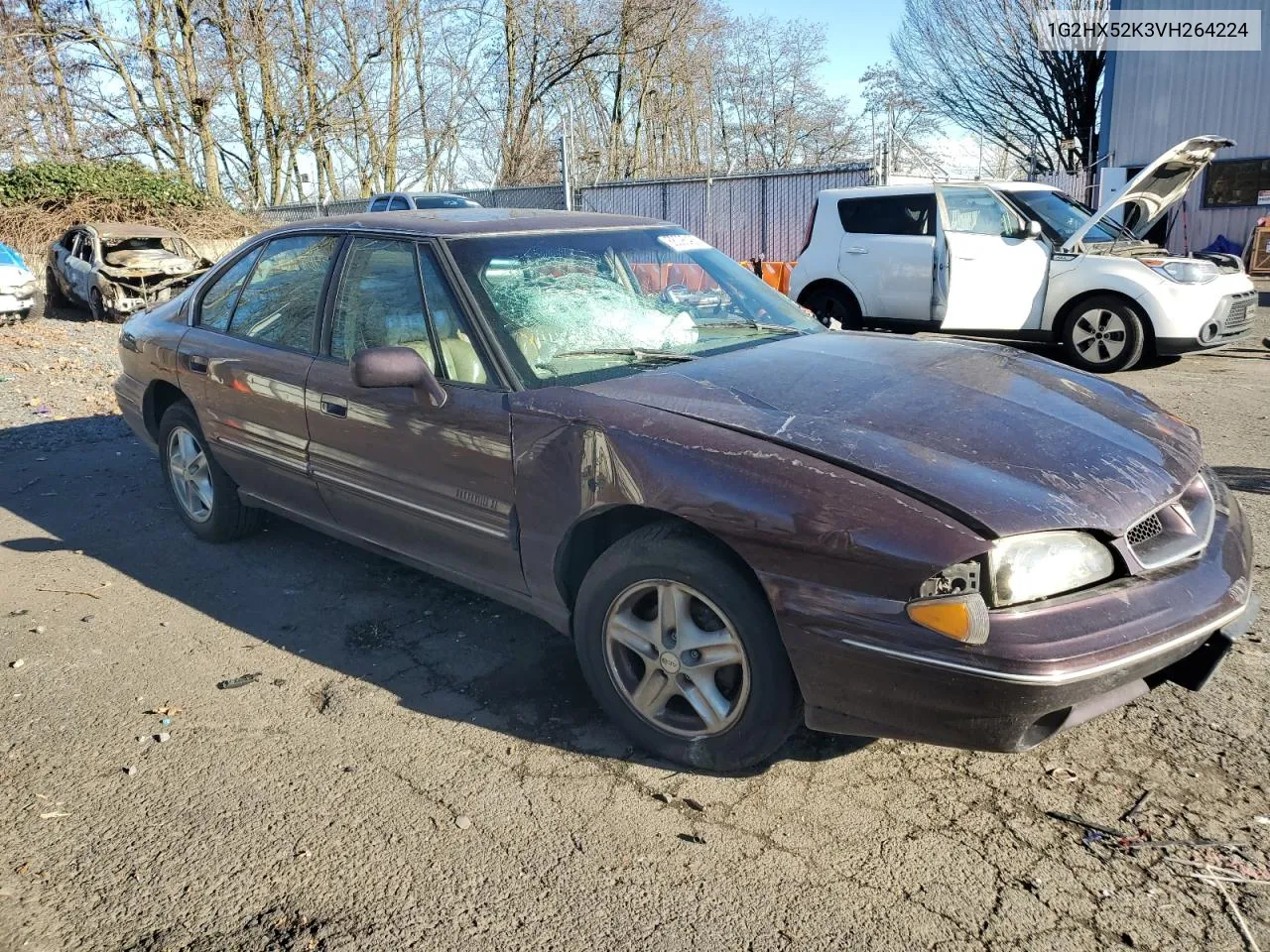 1997 Pontiac Bonneville Se VIN: 1G2HX52K3VH264224 Lot: 88095495
