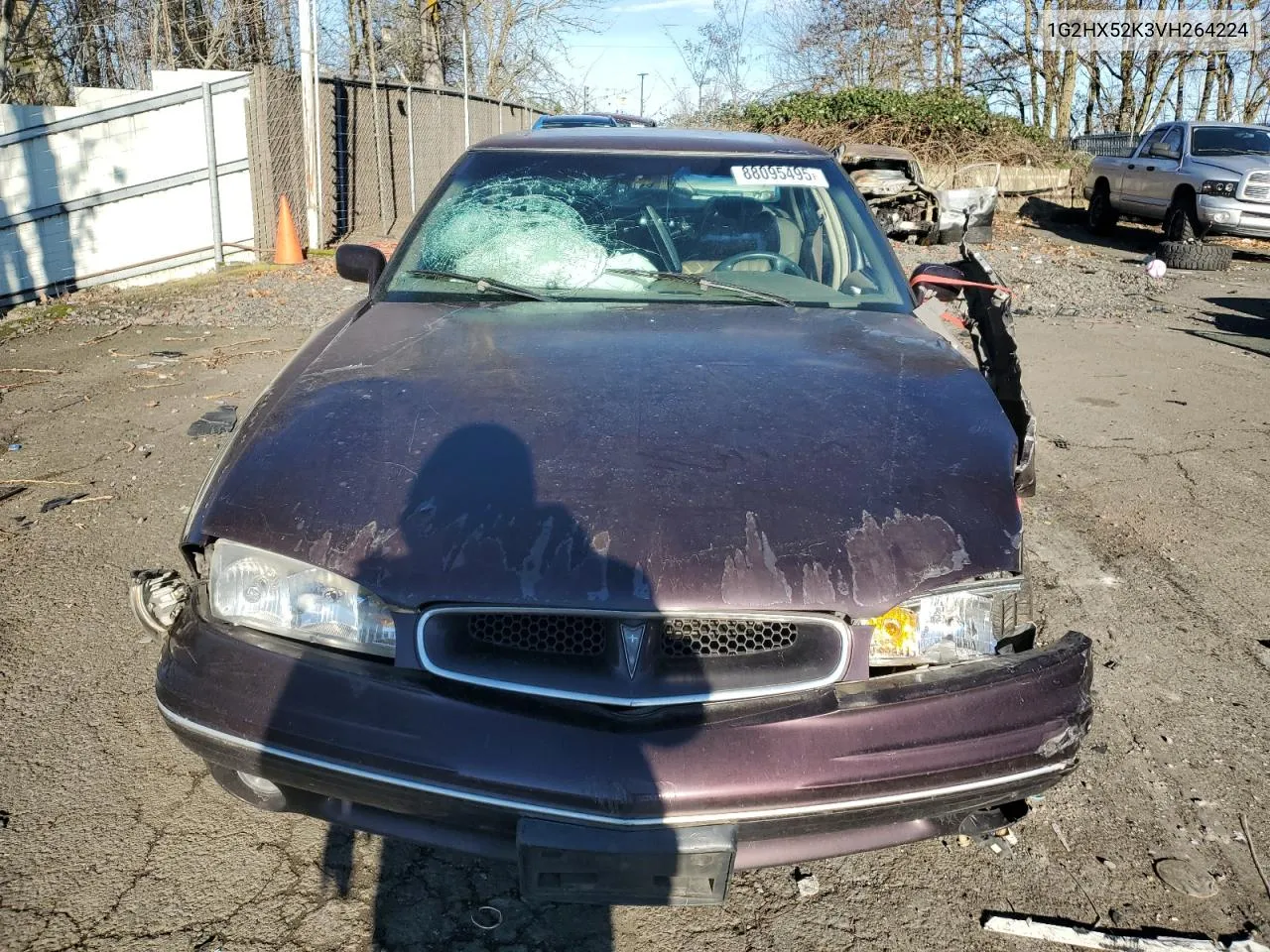 1997 Pontiac Bonneville Se VIN: 1G2HX52K3VH264224 Lot: 88095495